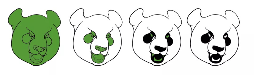 ai制作logo新手教程,ai制作队旗logo教程