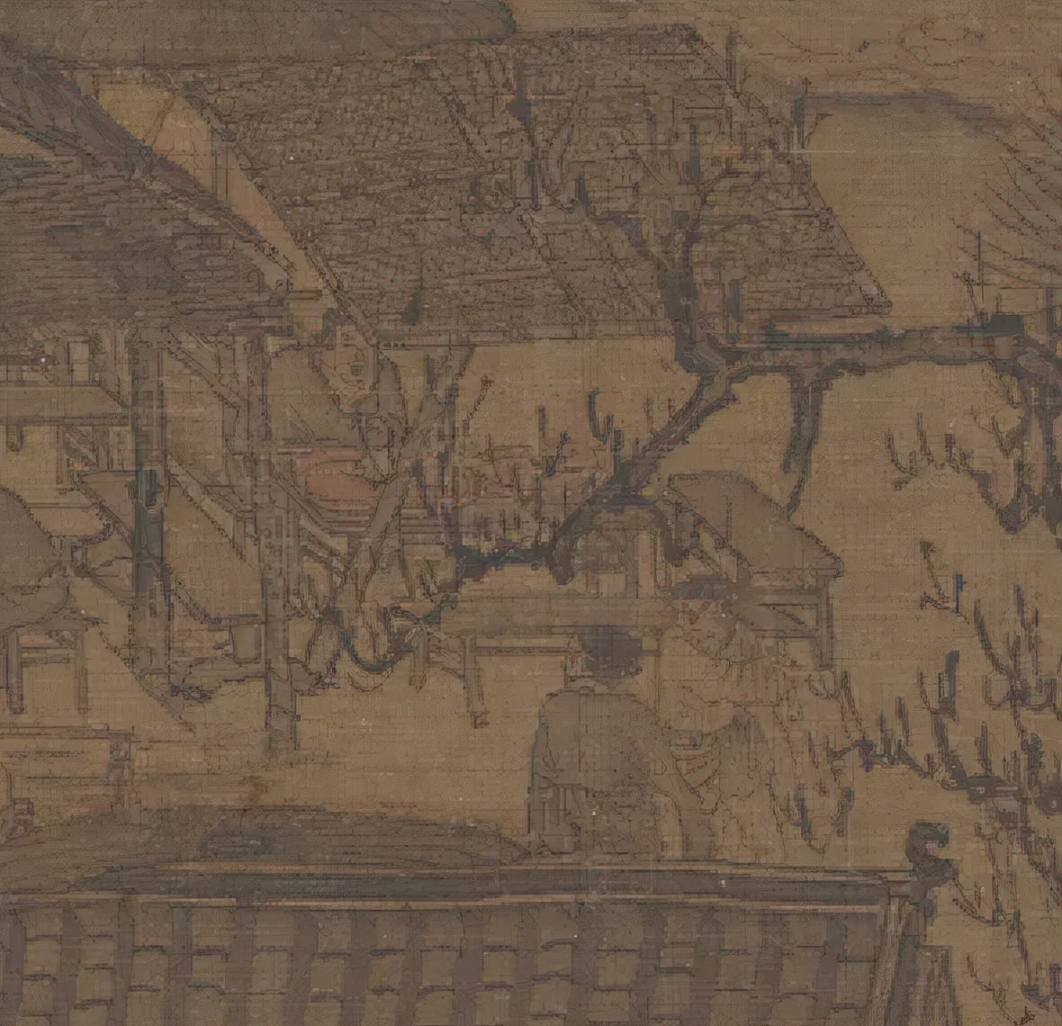 清明上河图细节图详解,清明上河图有趣细节