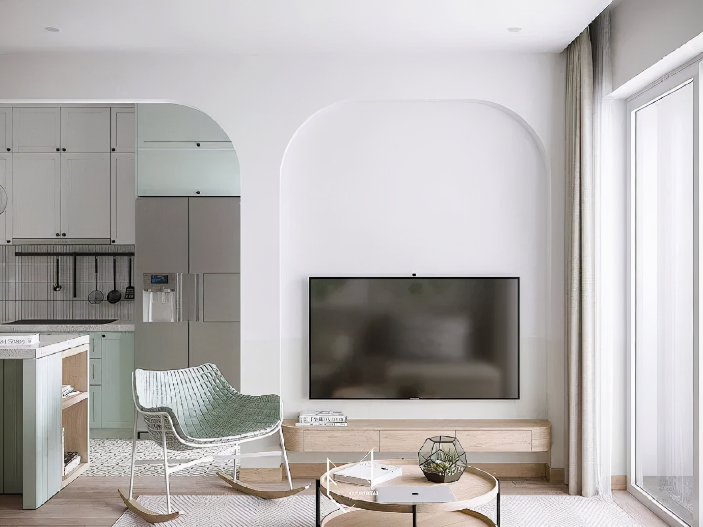 拱形装修设计,拱形室内设计