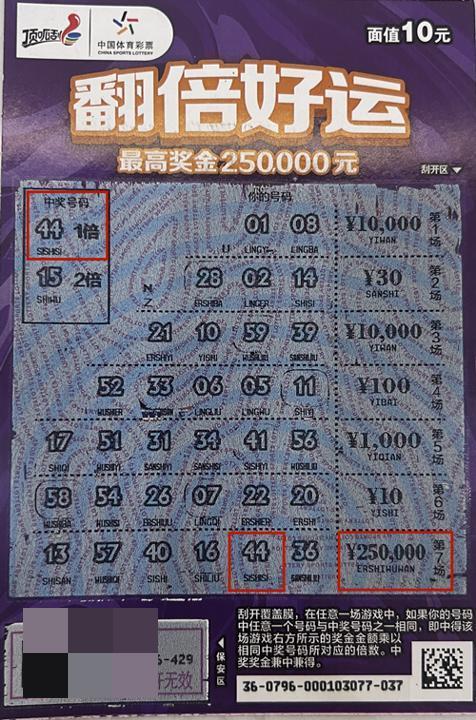 【即开动态】3个25万元！“翻倍好运”加倍惊喜！