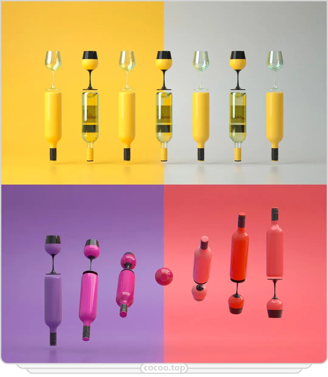 能快速掌握色彩搭配的知识,学配色巧用色调进行色彩搭配