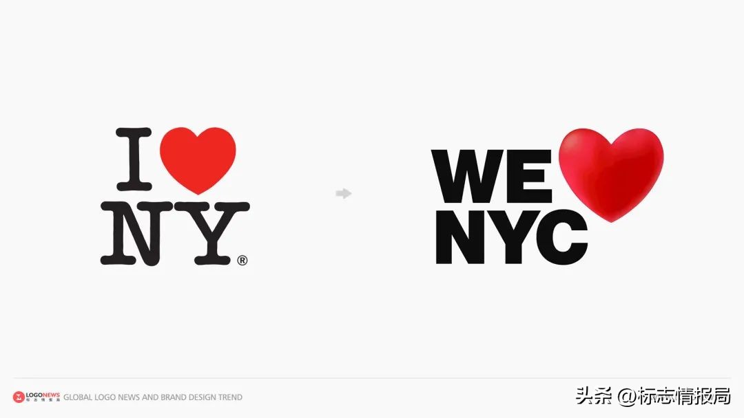 纽约的新logo,纽约logo设计
