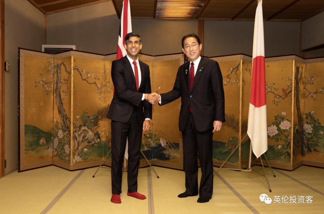 日本将对英国投资180亿英镑，主要在清洁能源和半导体领域。