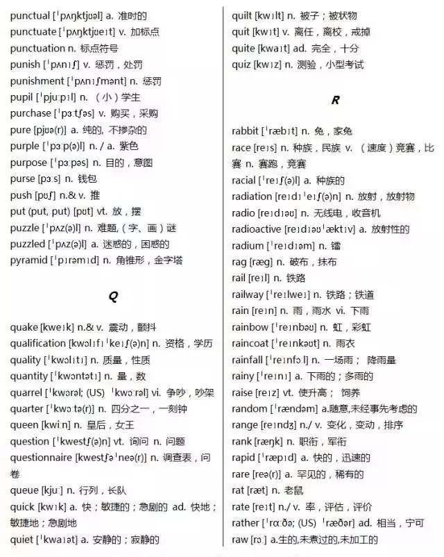 初中英语单词必背3500词汇书推荐,40篇短文搞定高考英语3500单词