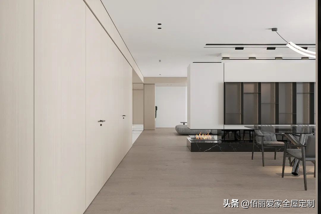 门墙柜一体化解决方案,房间门墙柜一体展示