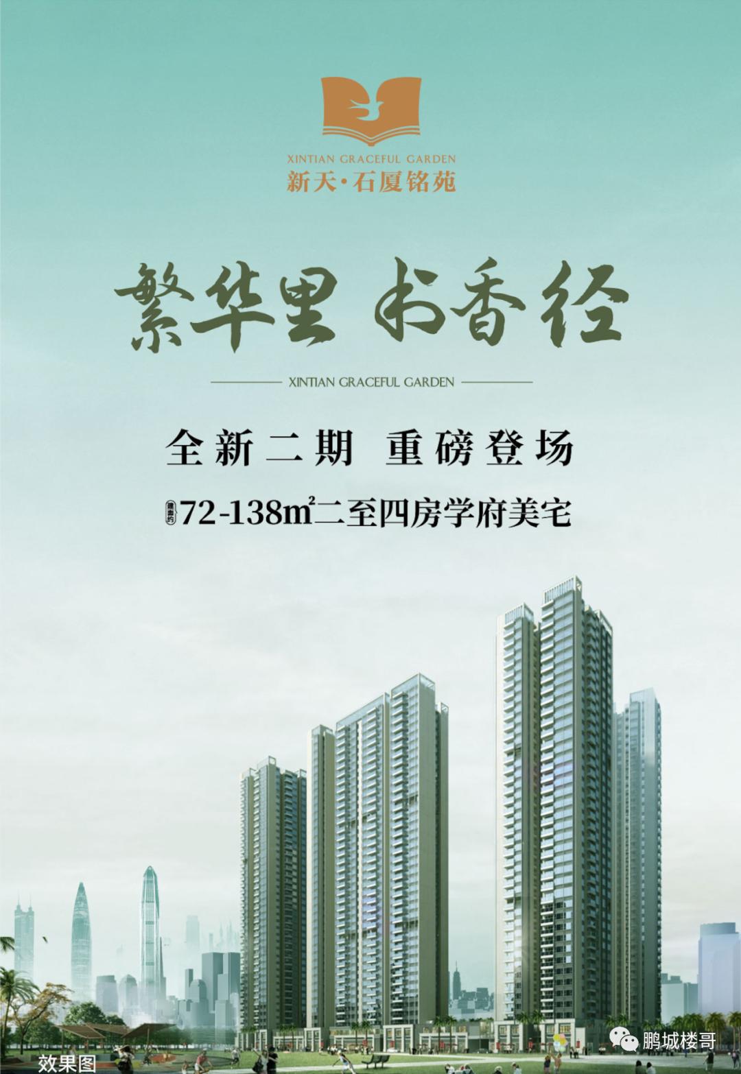 福田低总价新盘即将入市！首付1字头买名校房？