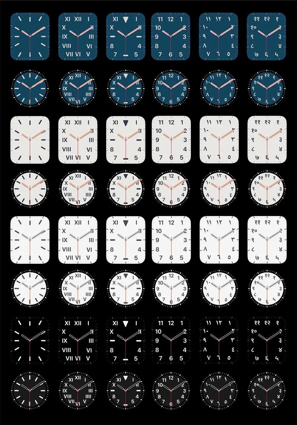 苹果手表的前世今生,苹果表盘原生态表盘