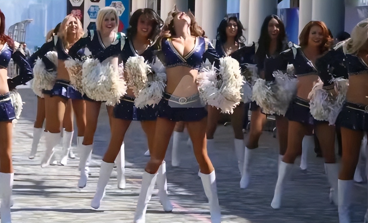 浙江啦啦队撞脸陈妍希,啦啦队撞脸杨幂