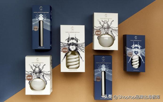 品牌在包装上整活儿了,CSElectric巧用“昆虫”,照出灯泡新销路