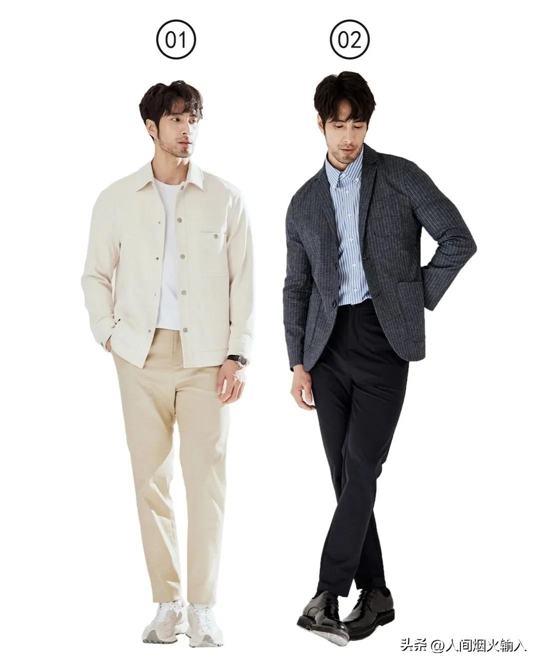 港风轻熟男穿搭春季外套,春季休闲轻熟男