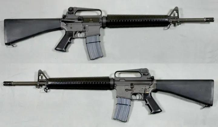 m16a4和qbz191有什么区别,m16a4与hk416