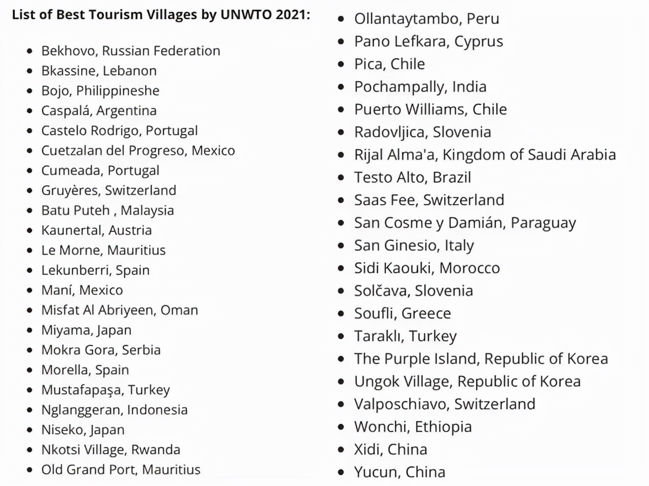 两新高铁开通！中国2地入榜世界最佳旅游乡村！四川举办旅游活动