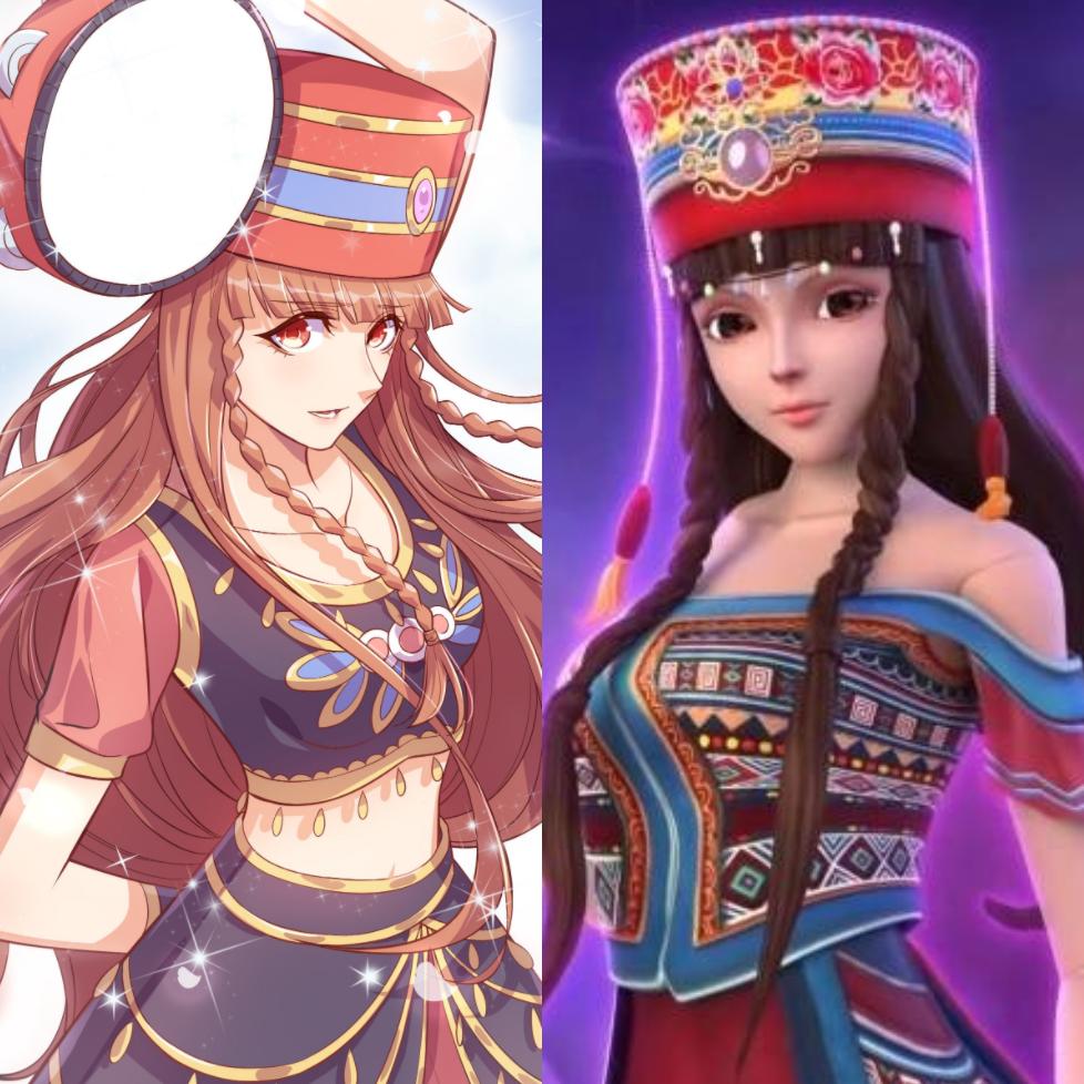 叶罗丽：女仙子漫画形象绝美，冰公主性感十足，白光莹太软萌了