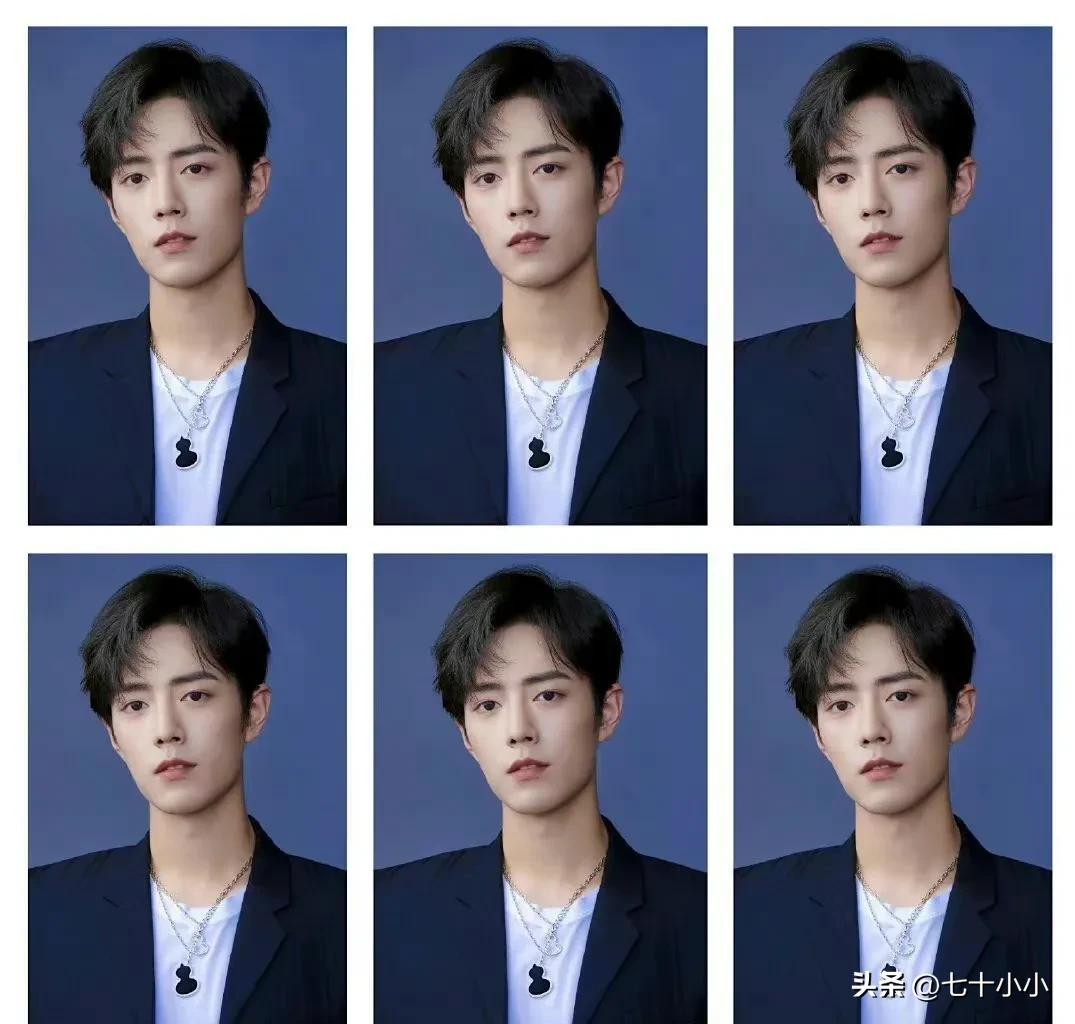 肖战证件照高清图背影,肖战上学时候最美照片