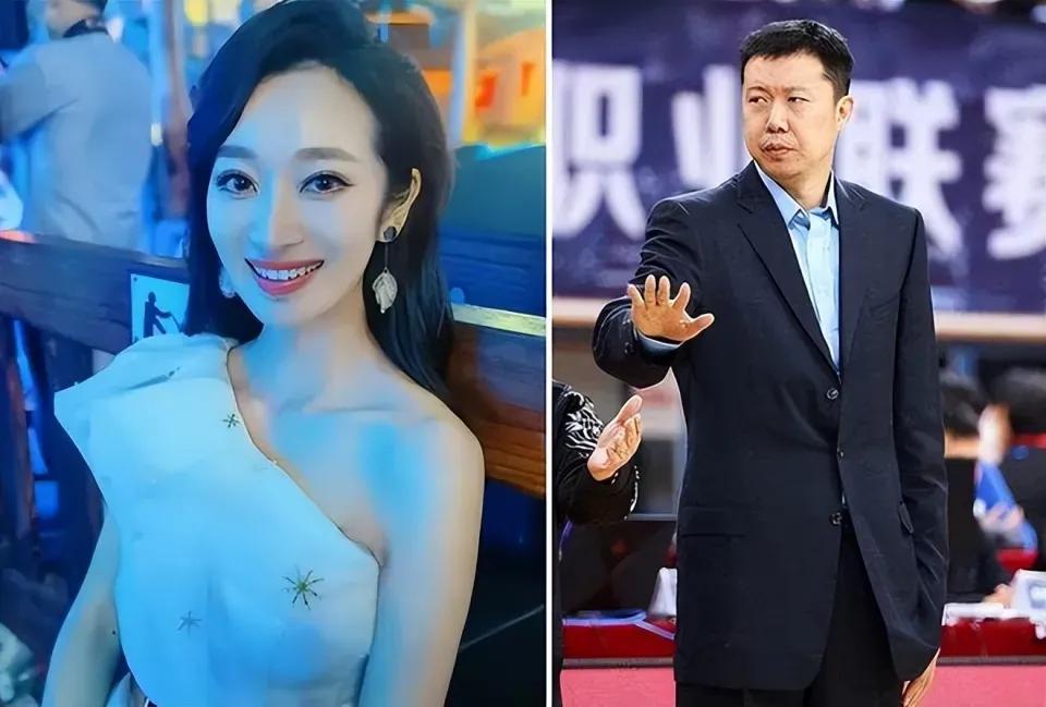 王治郅穿军装与现任妻子照片,追风少年王治郅