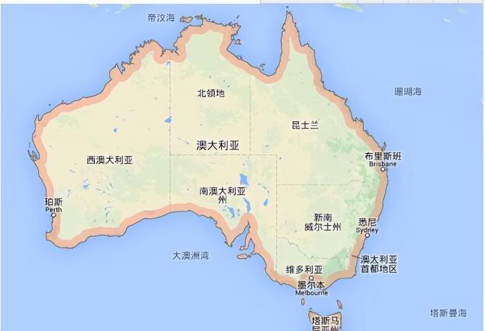 澳大利亚最大的岛屿人口,澳大利亚最大的一个岛屿