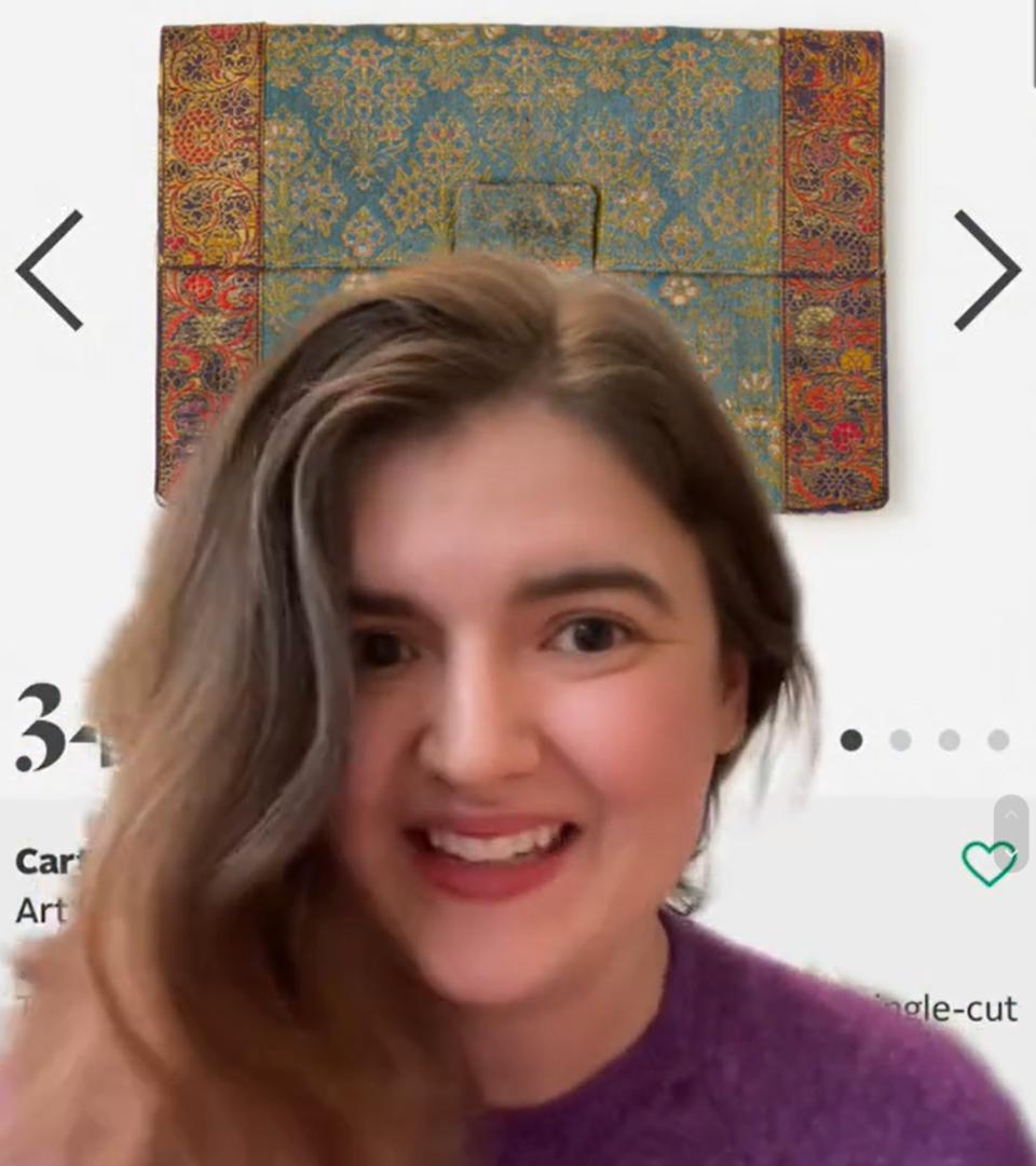 女子花1美元拍下旧钱包,未料是大牌百年前作品,镶着12颗真宝石