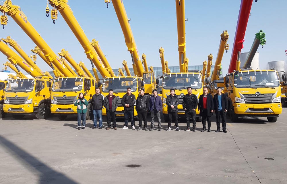 千里良缘一线牵瑞沃专用底盘汽车起重机展现“顶流”实力