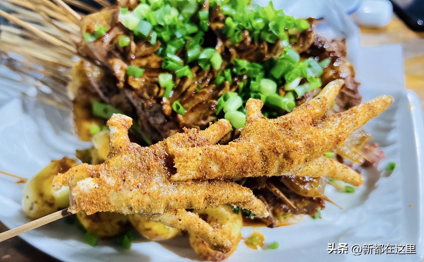新都最好吃的烧烤碳烤,新都必吃烧烤