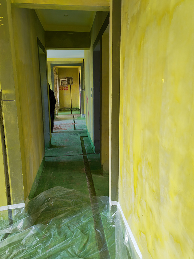 工地在线检测,工地夜间施工现场检查实拍