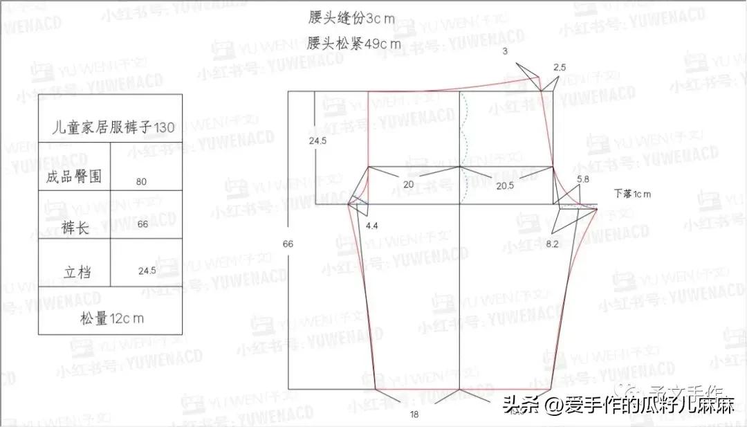 儿童家居服裁剪纸样,儿童家居服裁剪图大全集