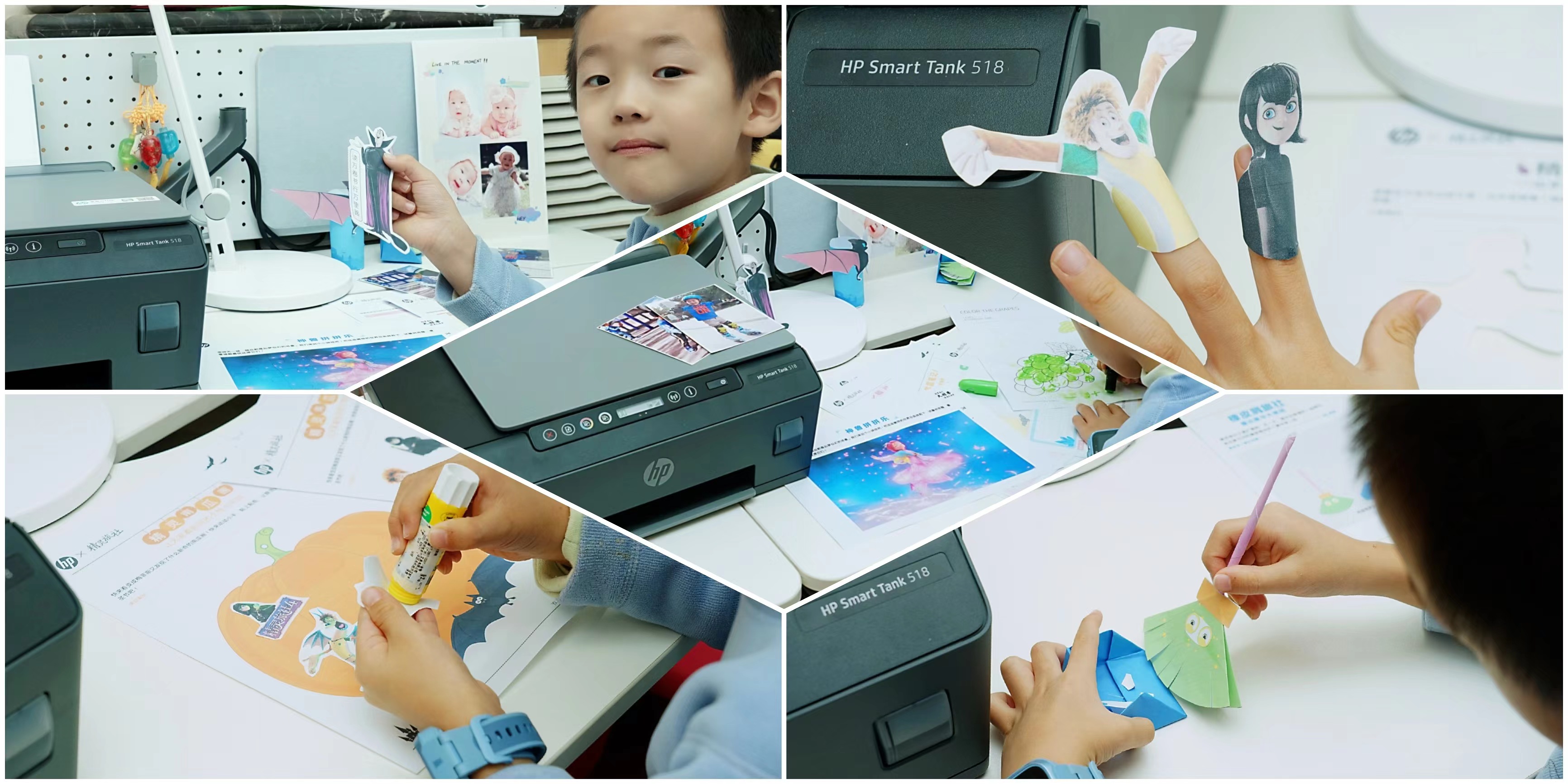 惠普smarttank518怎么黑白复印,惠普smarttank518打印头清洁