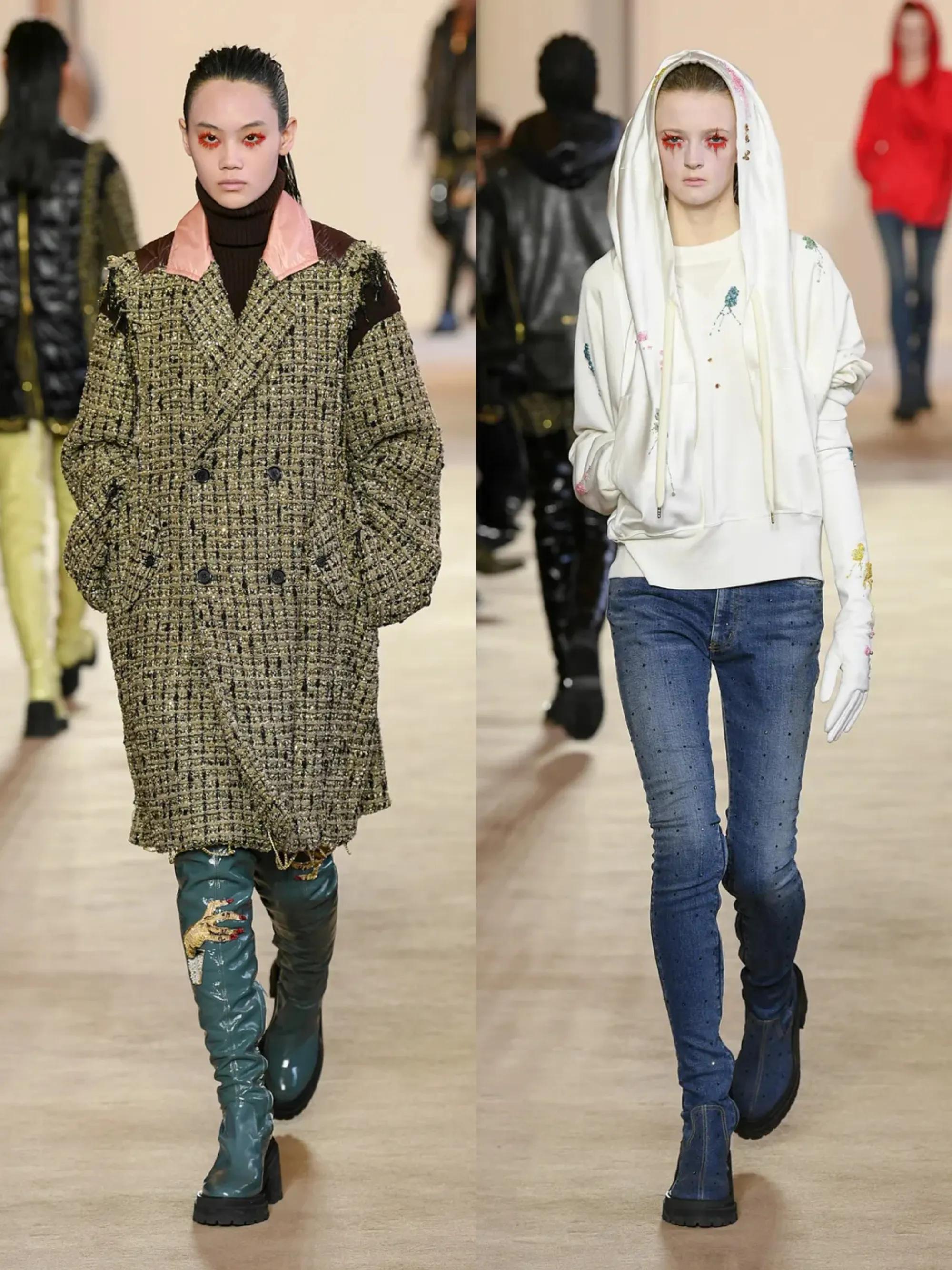 undercover2023秋冬秀场细节,undercover2017新款服装