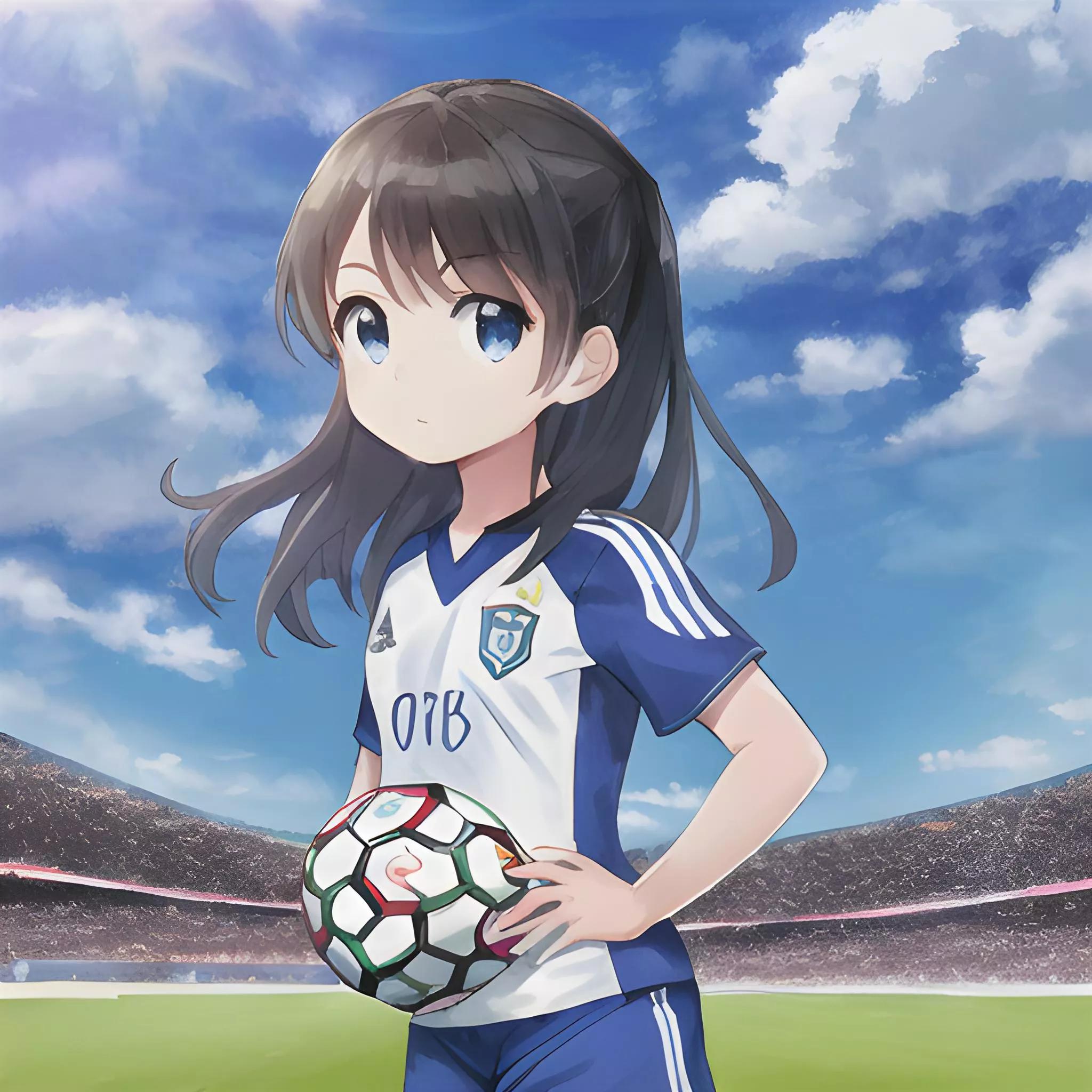 足球宝贝高清壁纸,ai绘画二次元妖狐壁纸