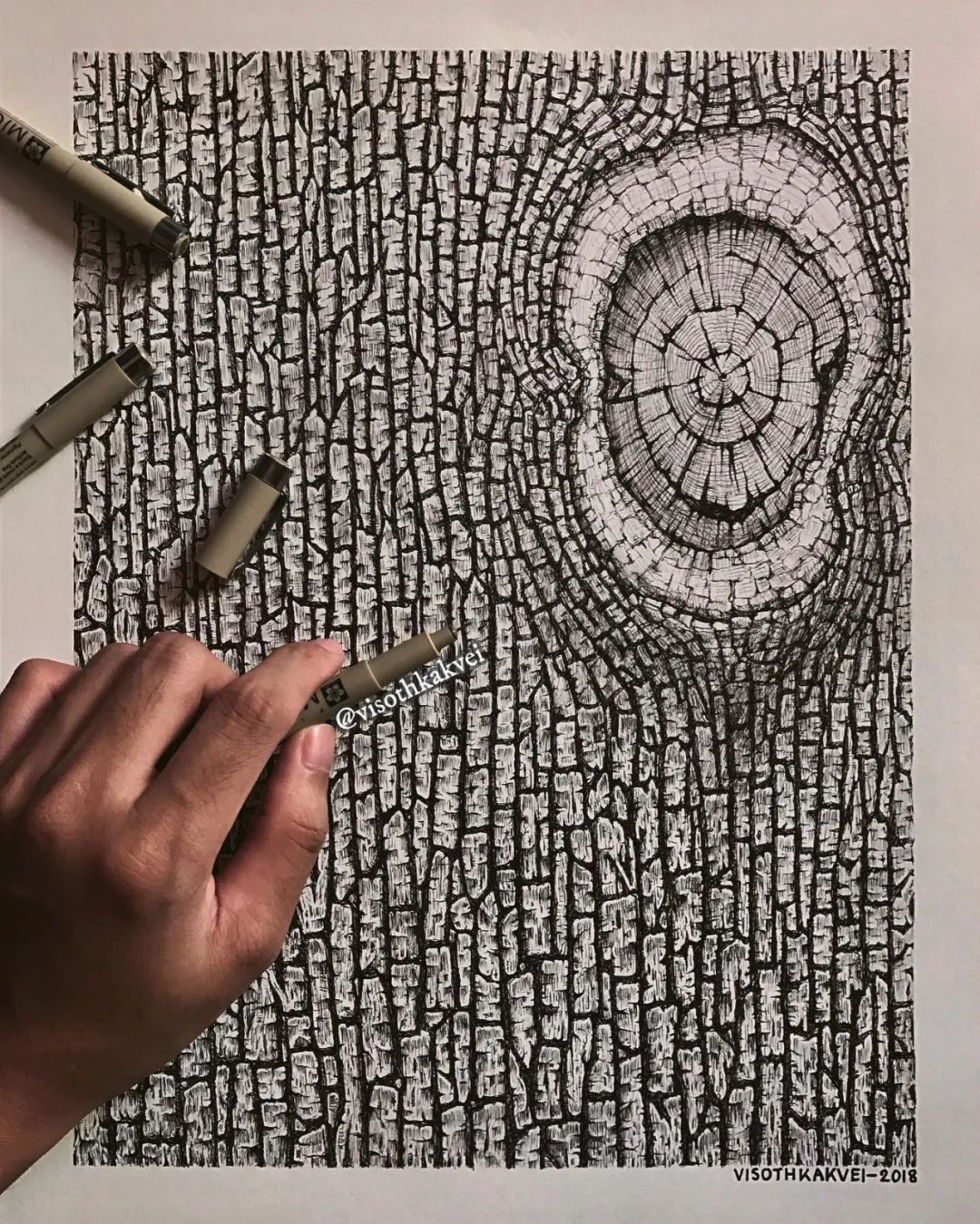 简单治愈强迫症画,让密集恐惧症非常难受的画