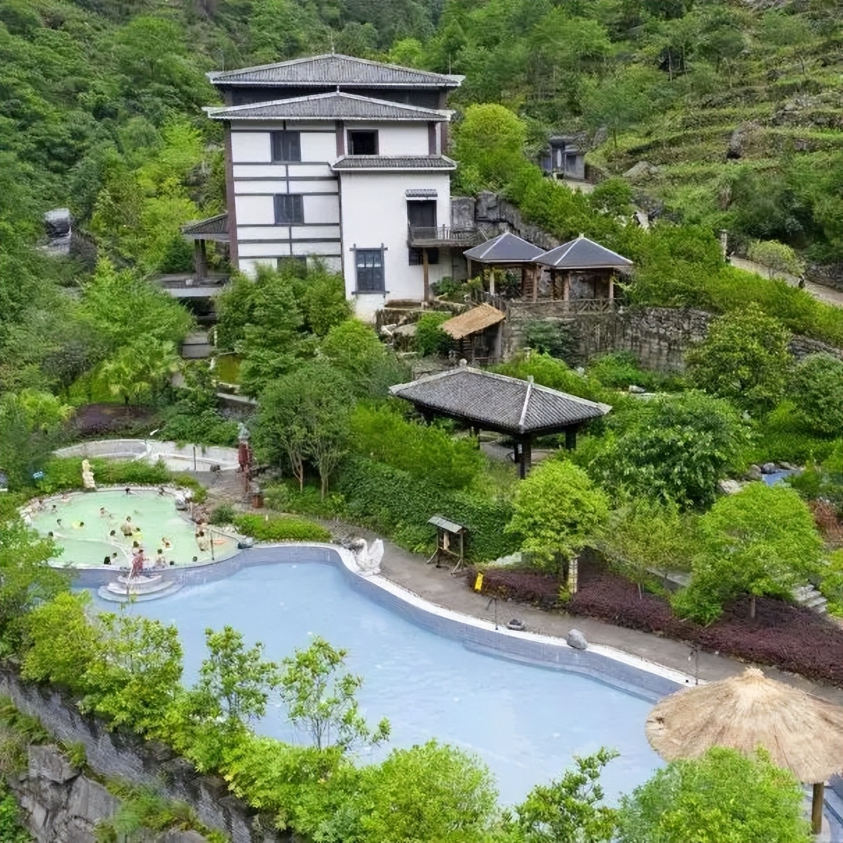 泡温泉的美食,泡养生温泉
