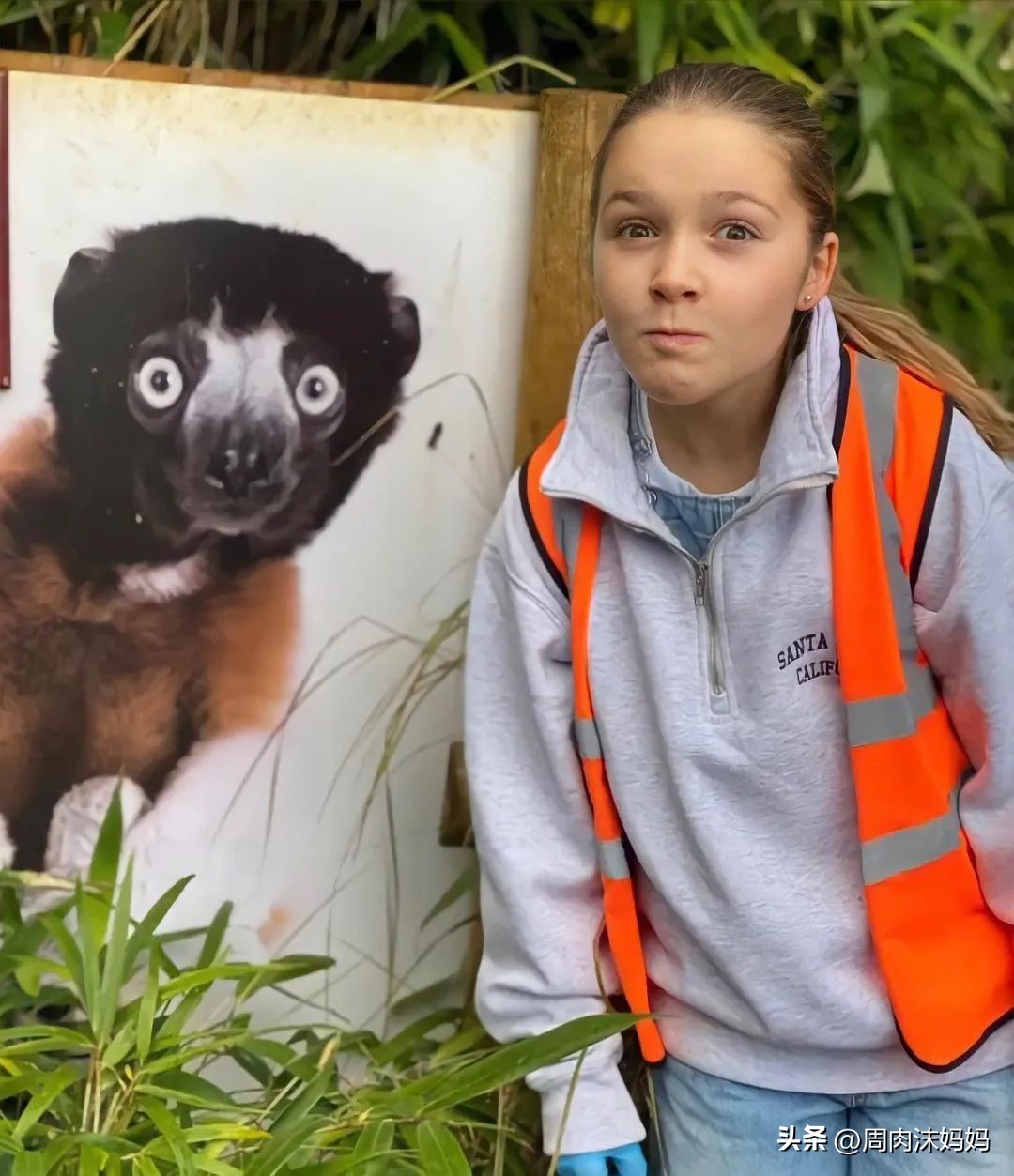 年轻贝克汉姆孩子,贝克汉姆女儿出门不带腿