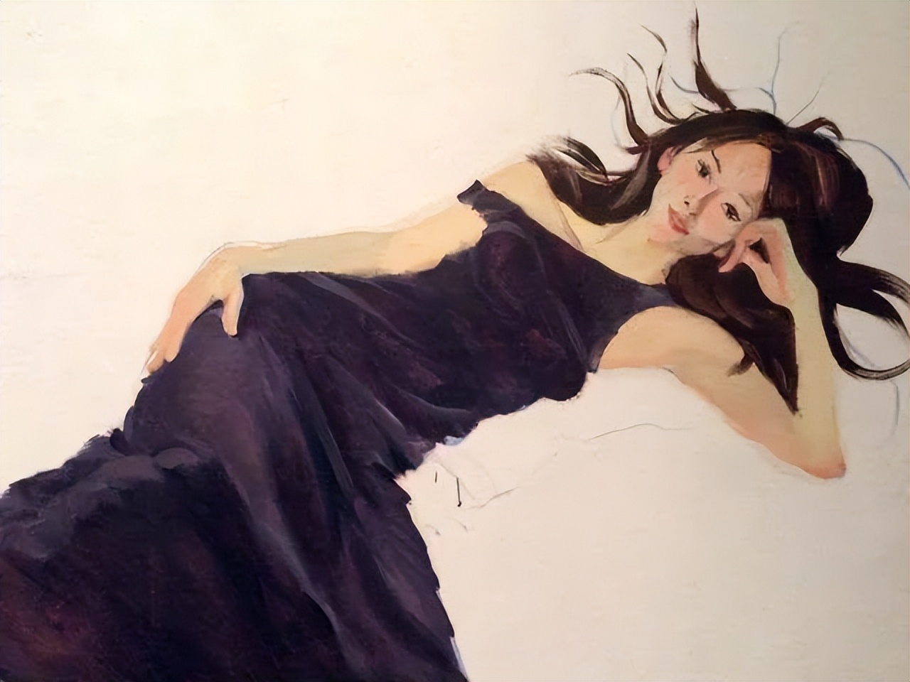 林志玲作画,林志玲大美女