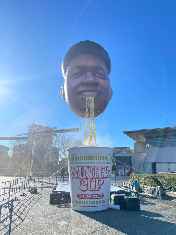 日清也玩阴间创意？网友：整点阳间活行不行！