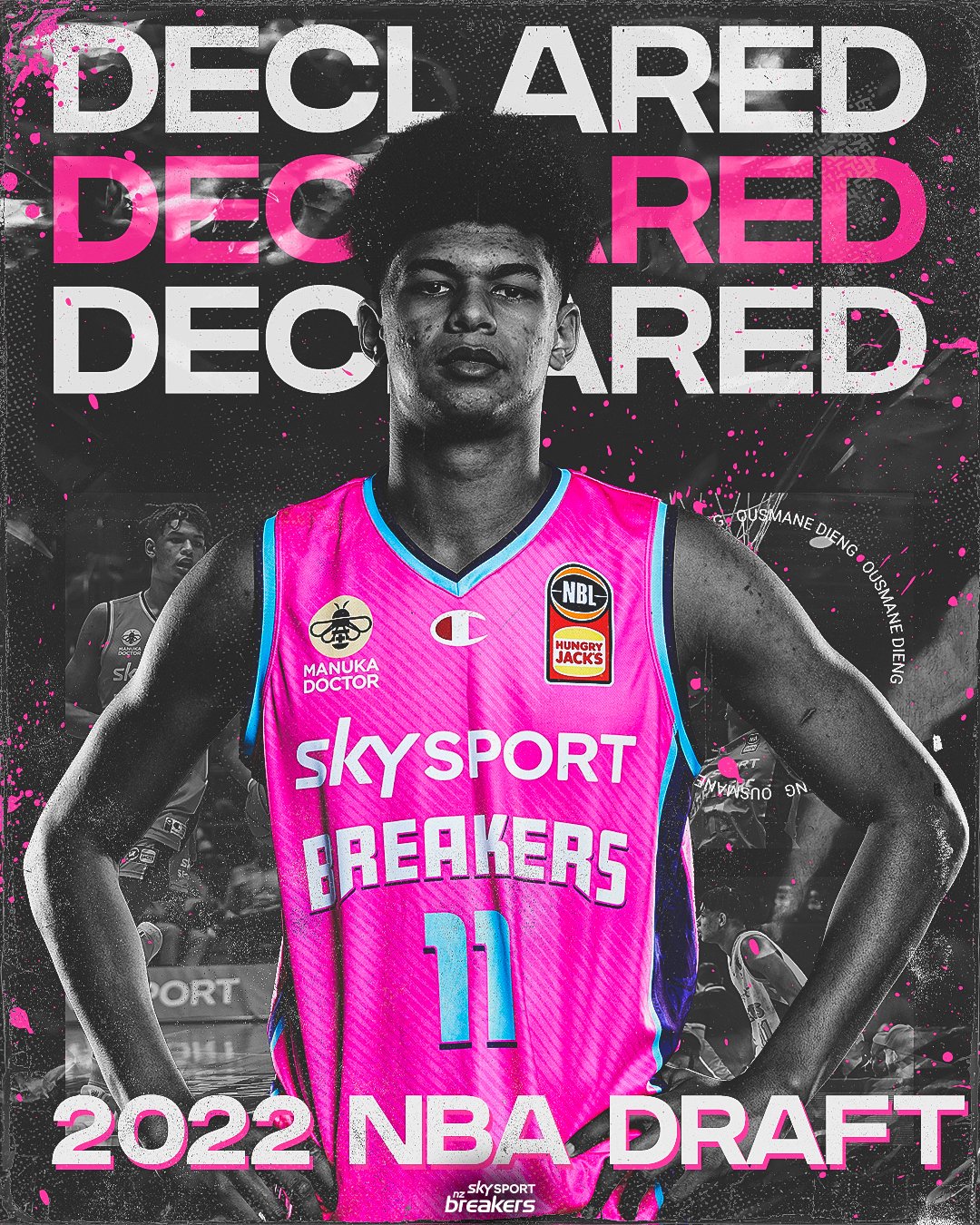 2024年nba选秀巡礼,乌斯曼迪昂新秀卡签