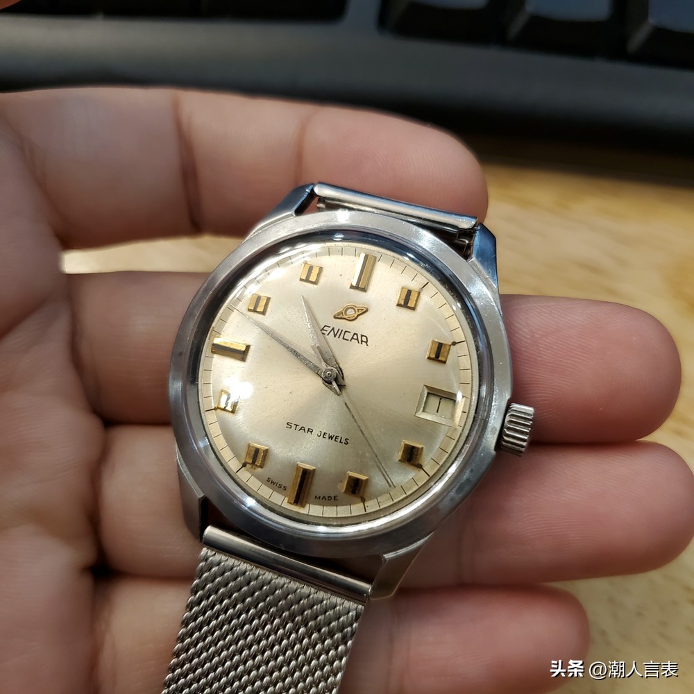 英纳格手表机芯保养全过程,英纳格1145机芯
