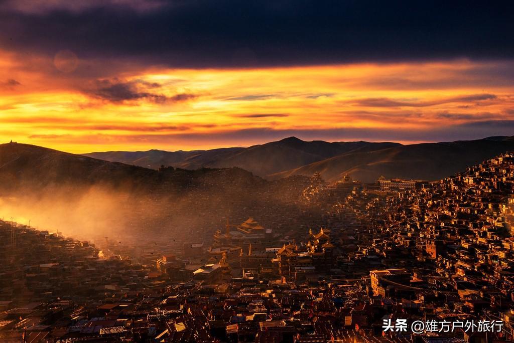 川西稻城亚丁四姑娘山色达路线,川西旅游色达佛学院