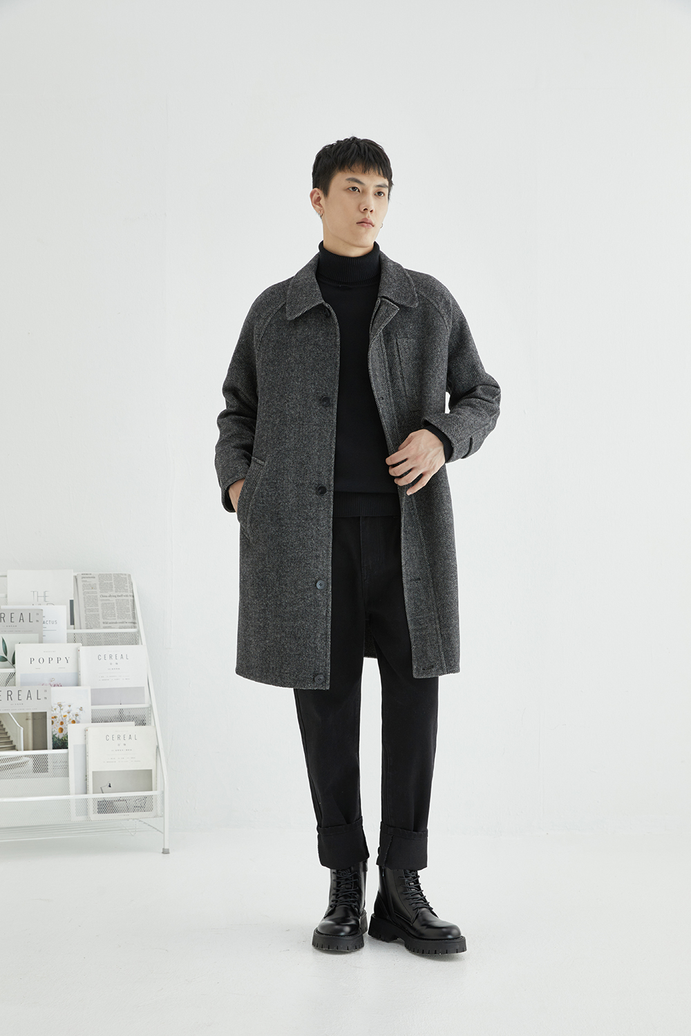 男生冬季穿搭简约干净职场,男生冬季韩式简约穿搭