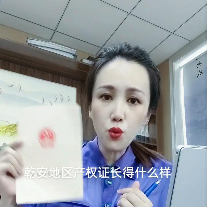 乾安地区产权证的样子，选择的时候要严格核查好，希望一个...