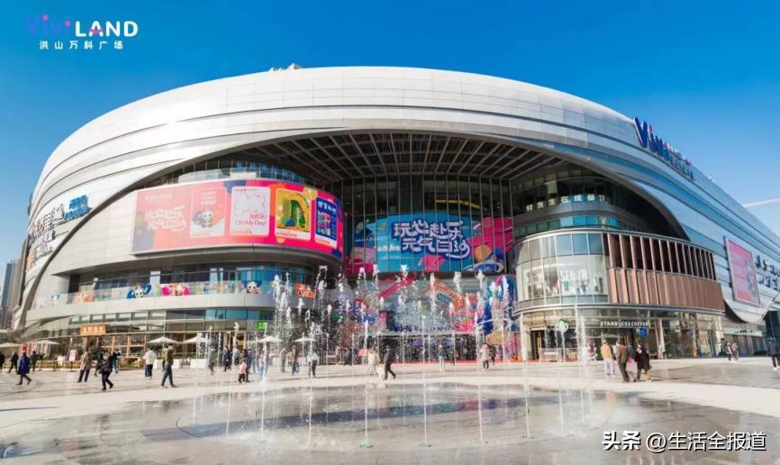 武汉最大商业综合体内部,武汉商业最大的广场