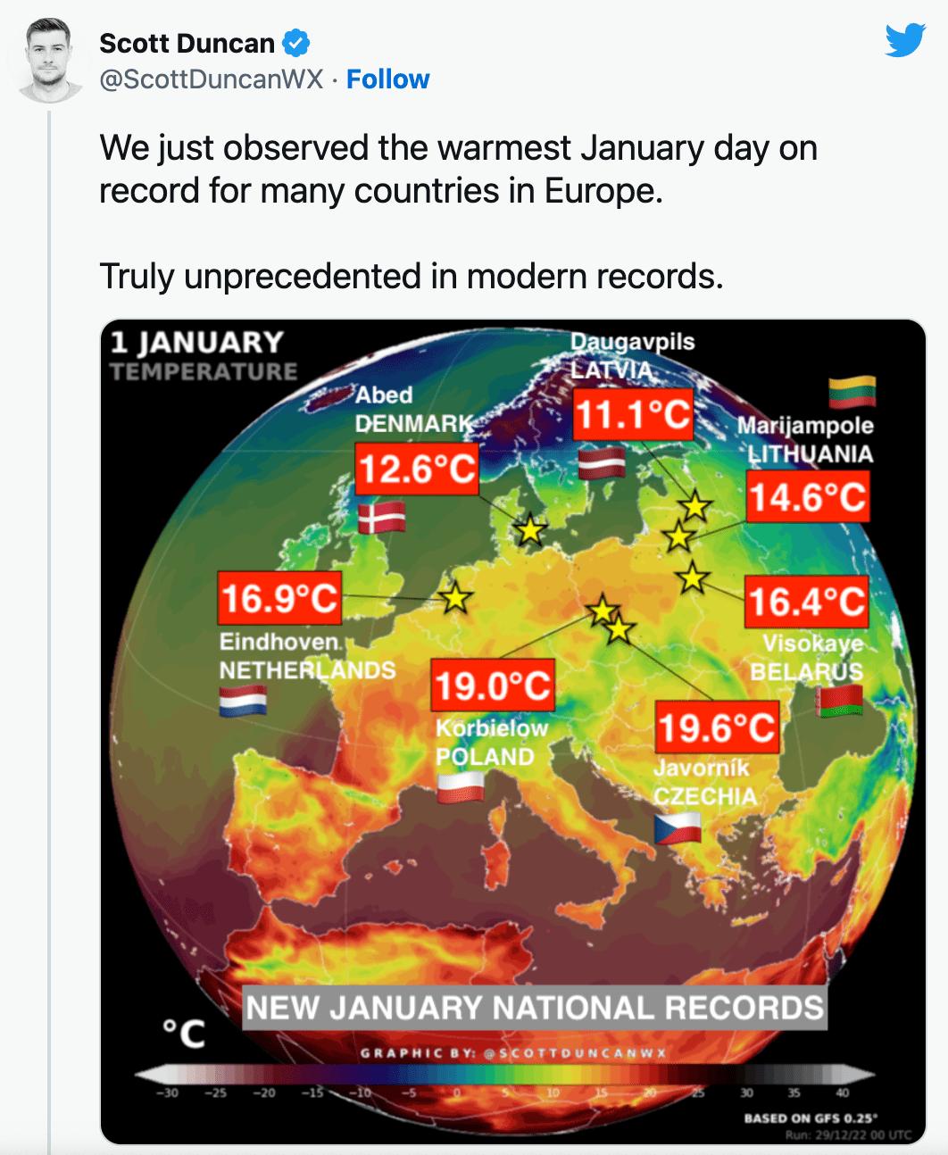 俄罗斯历史上的两次寒冬事件,欧洲暖冬对俄罗斯影响