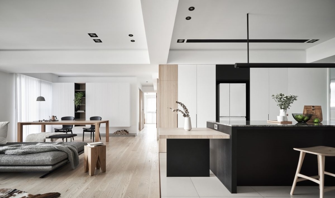 禅意侘寂风豪宅,侘寂挑空别墅