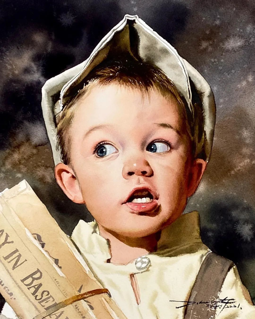 美得让人窒息的水彩,超级惊艳的水彩