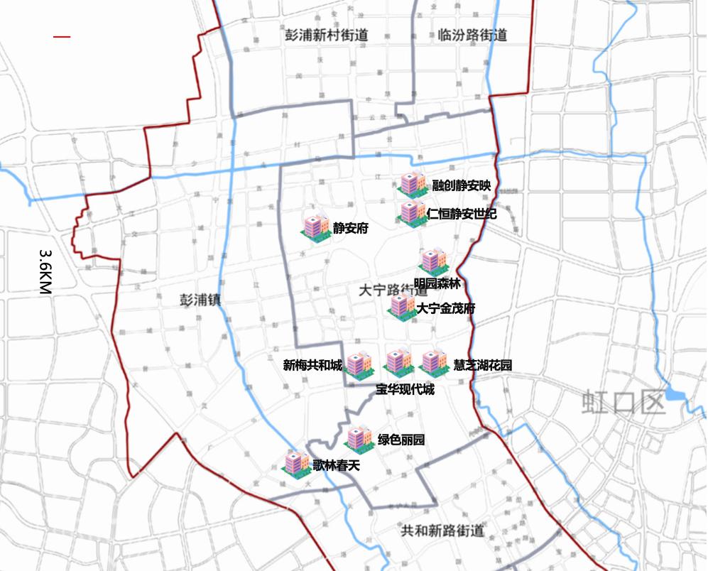 2022静安区楼市发展,静安区各地房产价格对比