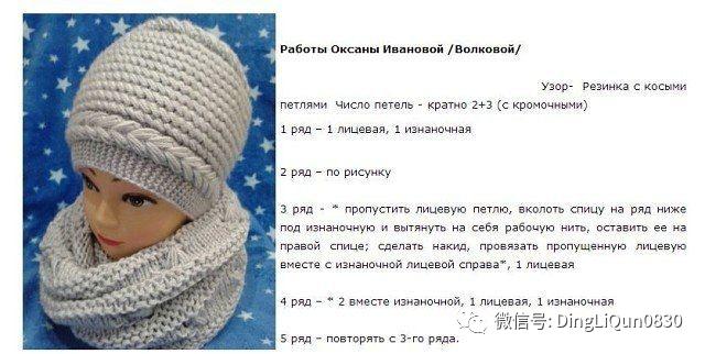 满天星帽子针织方法图解,针织帽子教程大全图解