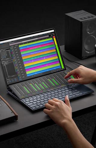 华硕灵耀x双屏怎么用触控笔,华硕灵耀x双屏pro2023键盘变灯
