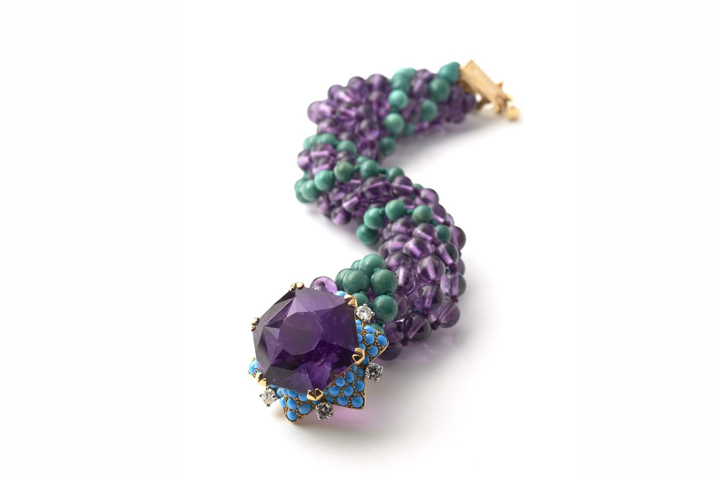 苏富比上拍戴妃紫水晶项链坠，竟然被卡戴珊抢到？她真的赚到了吗？