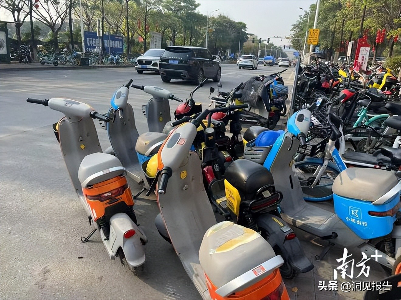 广州电动自行车乱象,广州电动共享自行车白云区