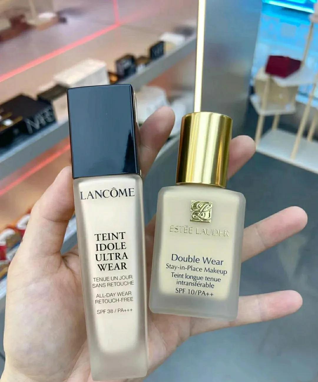 兰蔻持妆粉底液和雅诗兰黛dw1c1,雅诗兰黛dw粉底与兰蔻持妆哪个好