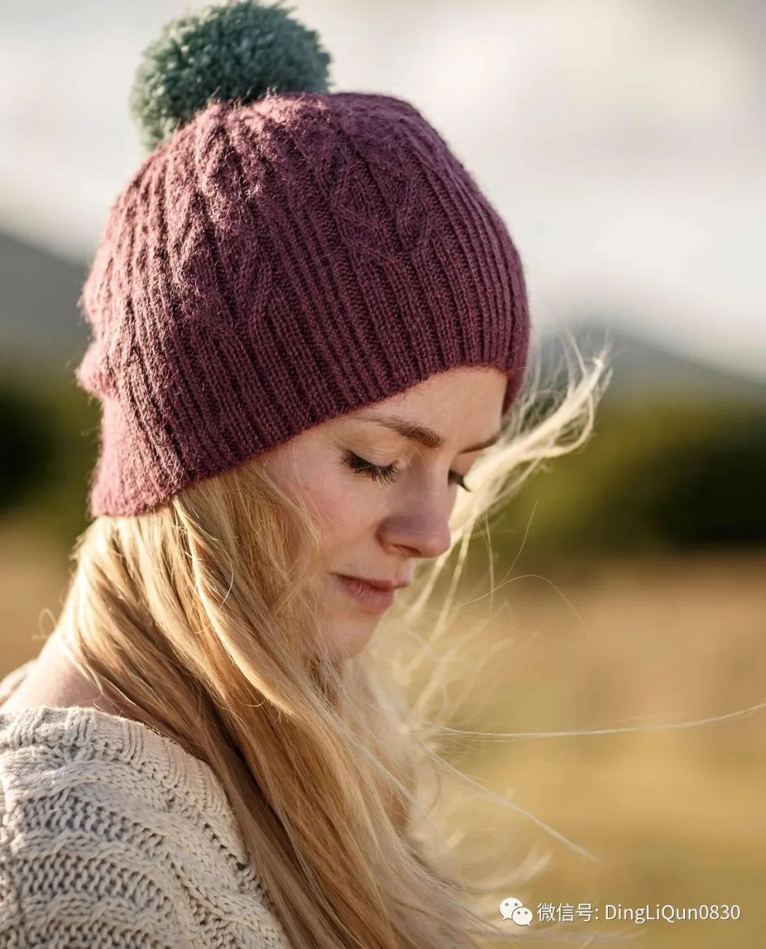 「针织作品」12种经典独特的帽子编织图案