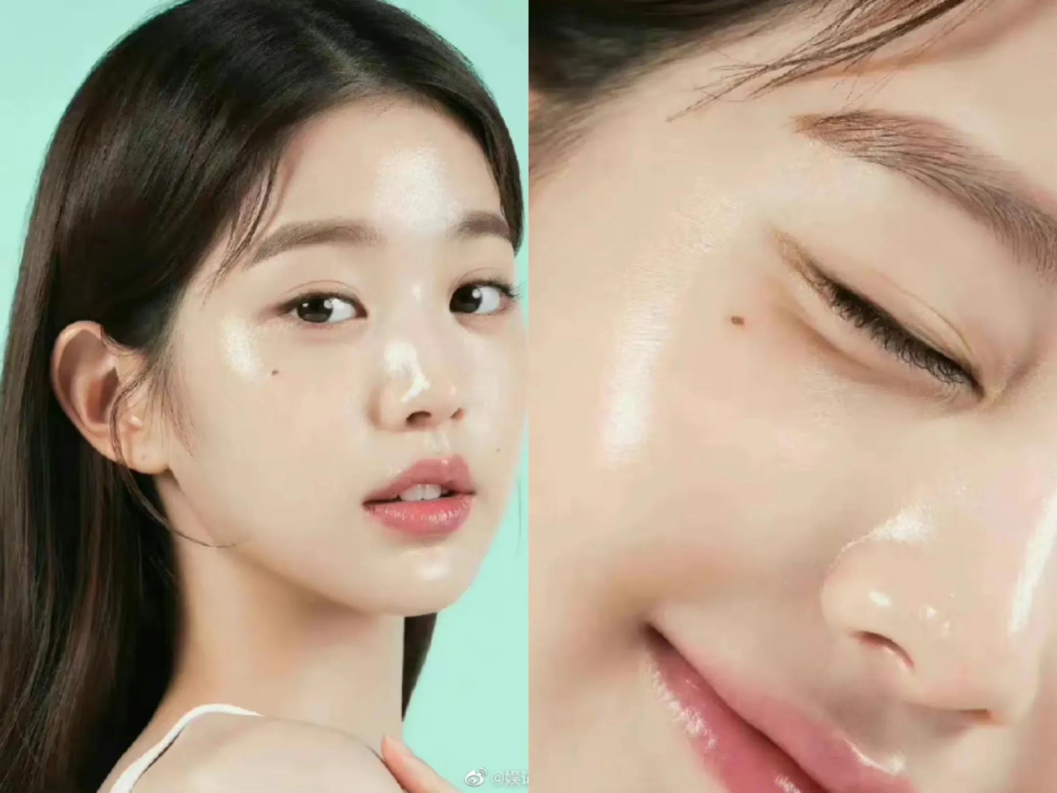 为什么韩国明星拼命追求水光肌,韩娱水光肌效果